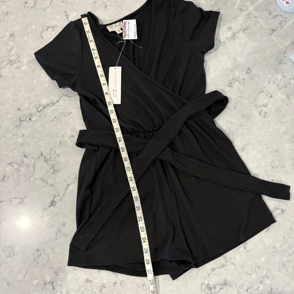 Juniors Chic Black Romper - Picture 5 of 5